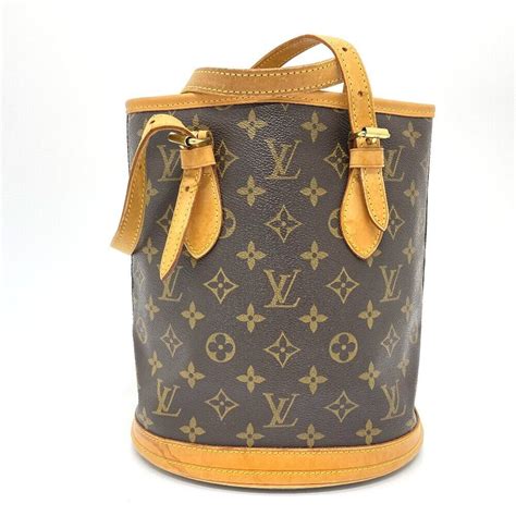 Authentic LOUIS VUITTON Petit Bucket PM .